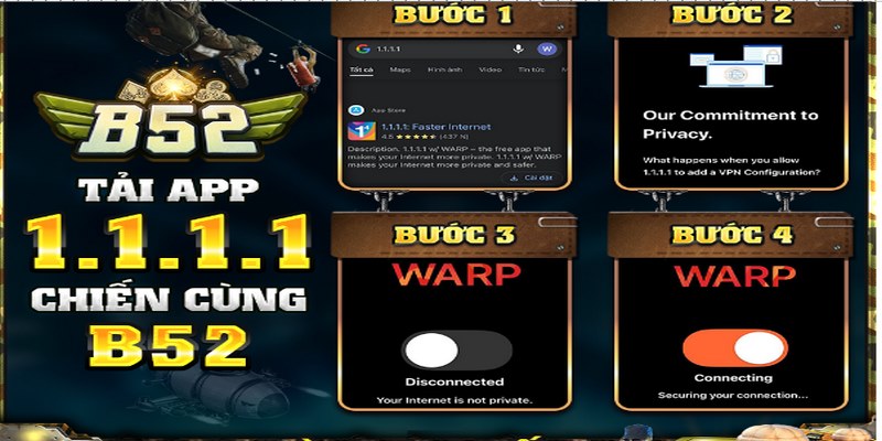 Các bước tải app b52 được thực hiện đơn giản, nhanh chóng